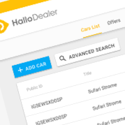 HalloDealer - Easy Web Interface